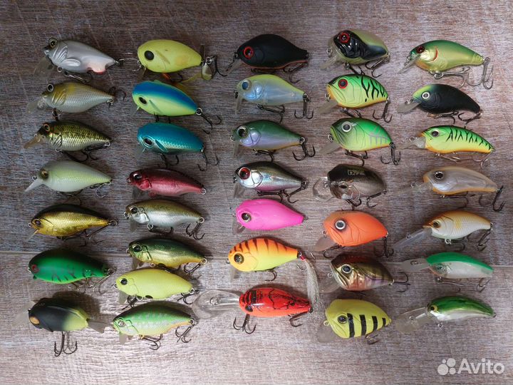 Кренки, форелевые приманки, стримовые воблеры 8фот