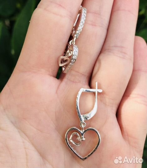 Серьги из серебра