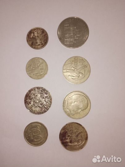 Монеты разные