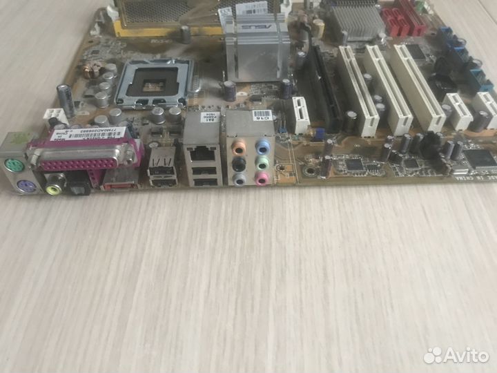 Материнская плата asus P5B