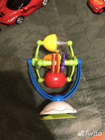 Chicco фрукты на присоске развивающая игрушка