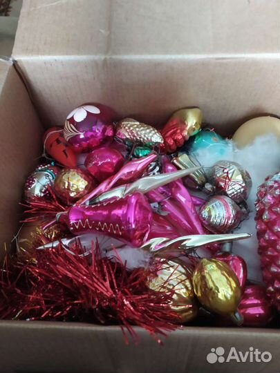 Елочные игрушки СССР