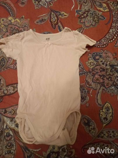 Вещи на девочку от 6 мес. пакетом