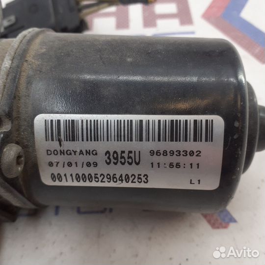 Мотор стеклоочистителя трапеции Chevrolet Cruze 09