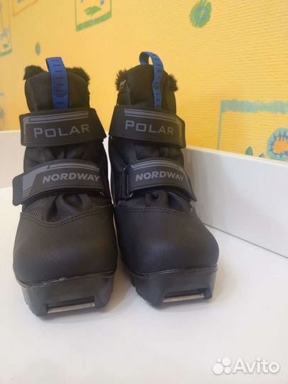 Ботинки лыжные на липучках 33 р-р Nordway Polar