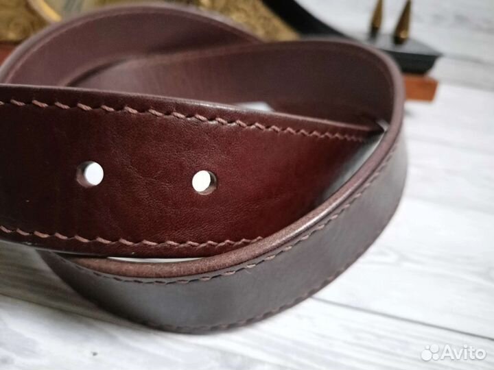 Ремень кожаный