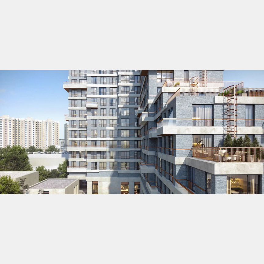 2-к. квартира, 71,8 м², 9/16 эт.