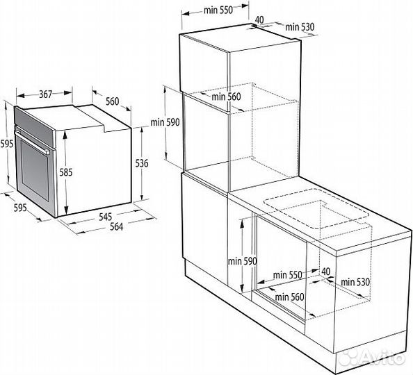 Духовой шкаф gorenje BPS6747A06BG