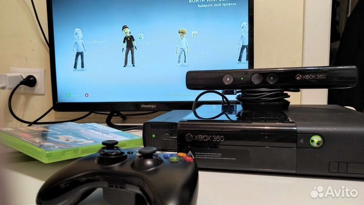 Xbox 360е 500 гб + kinect