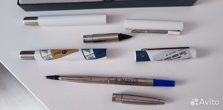 Ручки шариковые schneider, galant, parker,marksman