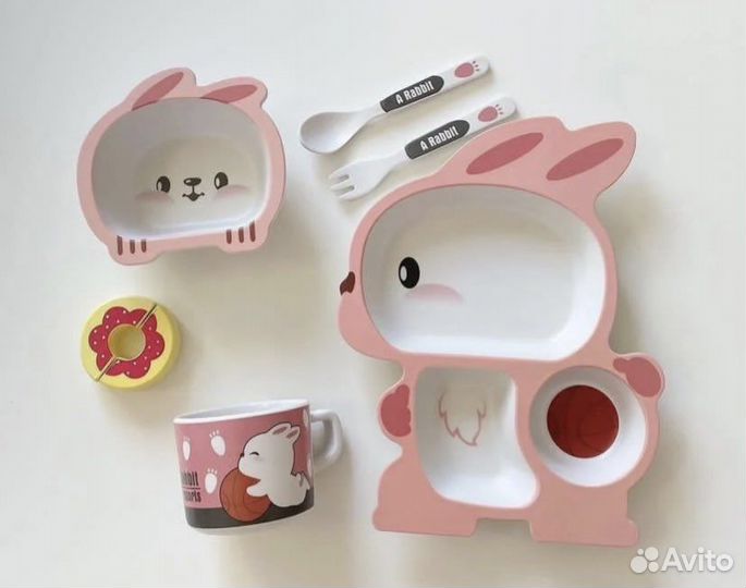 Наборы посуды из бамбукового волокна