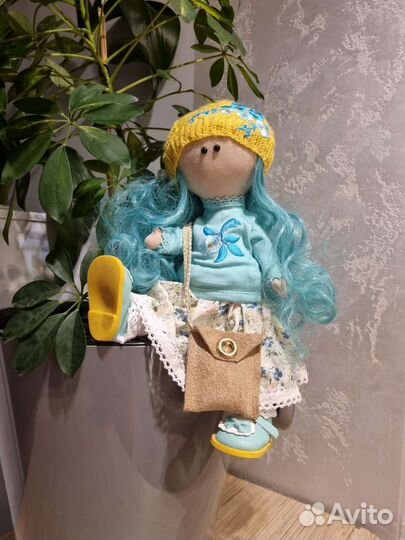 Интерьерная кукла ручной работы