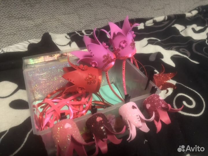 Заколка и ободок. Ручная работа