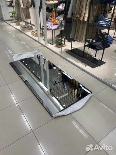 Зеркало лофт в раме