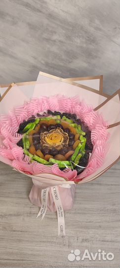 Съедобные букеты из сухофруктов