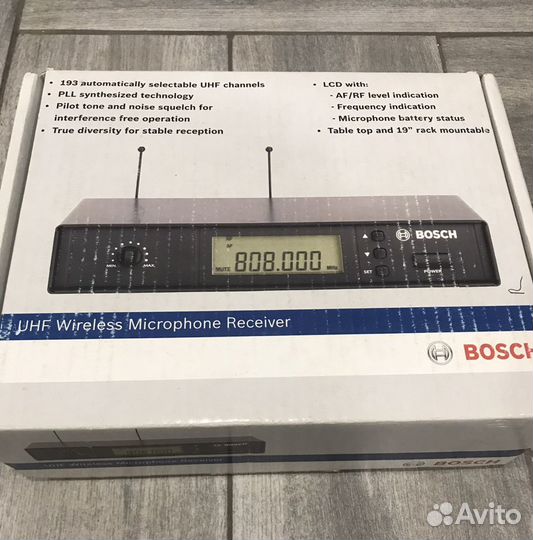 Радиомикрофон с ресивером Bosch