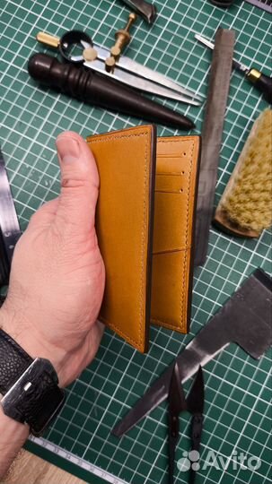 Кардхолдер из натуральной кожи