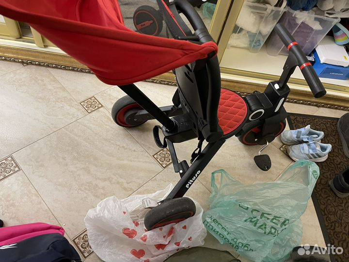 Велосипед трехколесный pituso leve