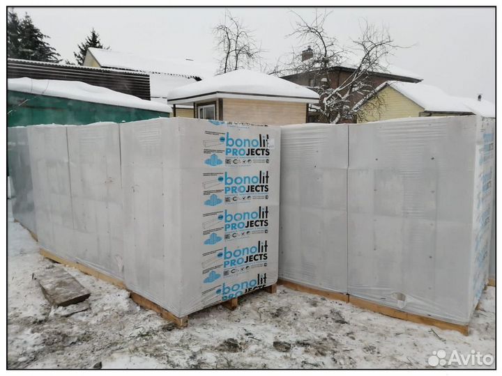 Газобетонные блоки перемычки Бонолит