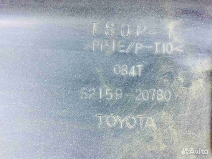 Бампер задний Toyota Carina ED T200 Чёрныйцарапины