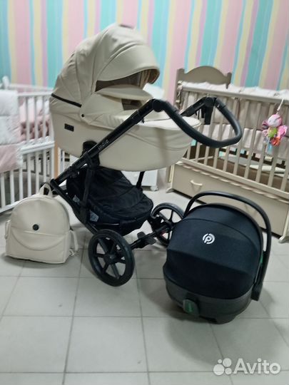 Коляска 3 в 1 peppy indie