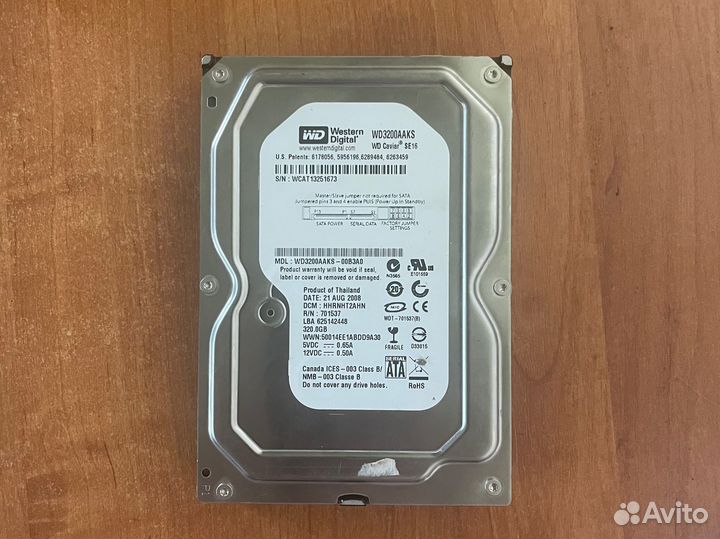 HDD WD 3.5 320Gb