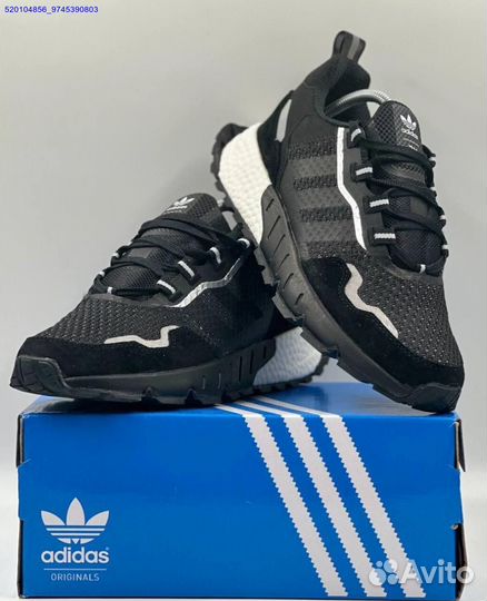 Кроссовки Adidas ZX 1000 Black (Арт.51960)