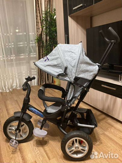 Трехколесный велосипед с родительской ручкой