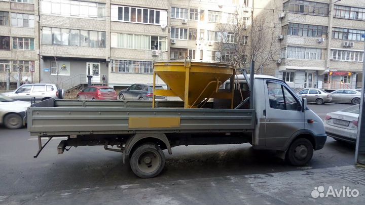 Грузоперевозки до 9м 2,5т Открытая Газель 4-6м