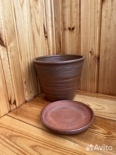 Горшок для цветов-4,5 литра (керамика)