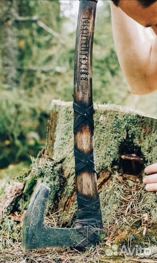 Топор ручной работы Скандинав исторический