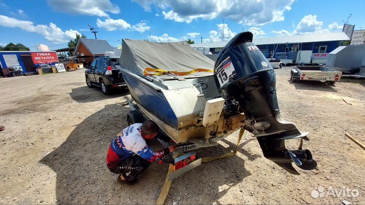 Прицеп для катера от мзса 81771G.021.Фаркопы