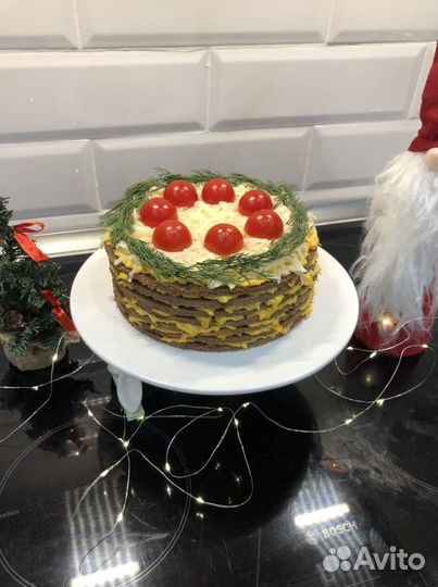 Печеночный торт