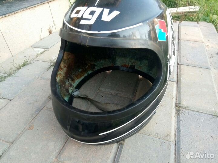 Мотошлем бу под восстановление