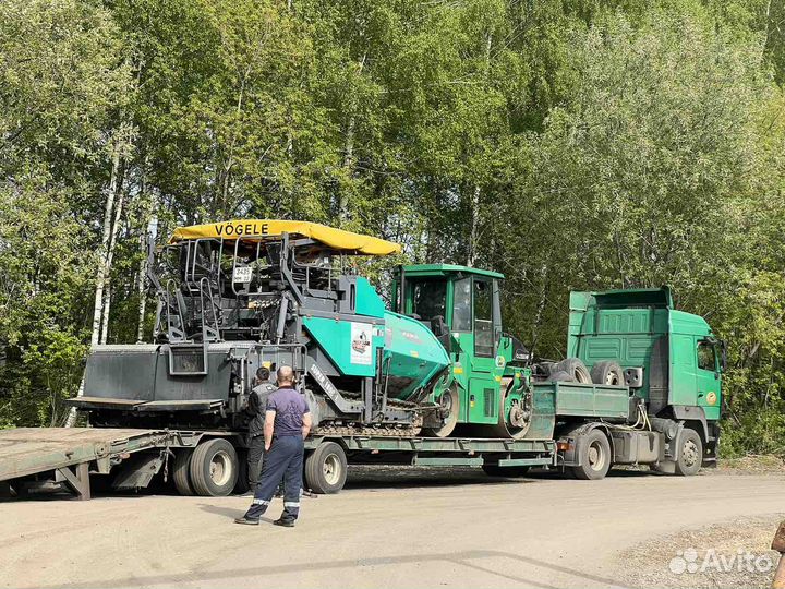 Аренда асфальтоукладчика