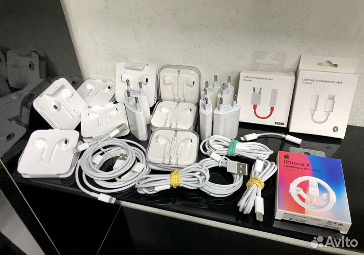 Наушники, Блоки и Кабели iPhone, Все оригинал