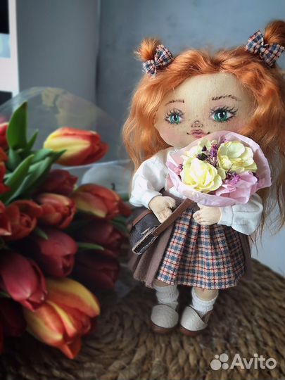 Интерьерная кукла ручной работы