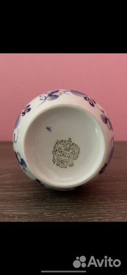 Ваза / салфетница – Гжель