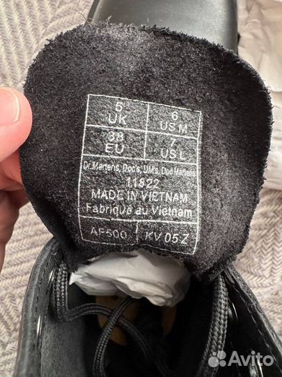 Ботинки Dr. Martens 1460 Greasy 38 EU