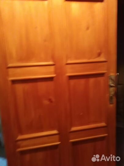 Дверь входная деревянная бу