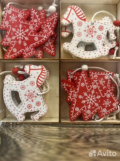 Набор елочных игрушек