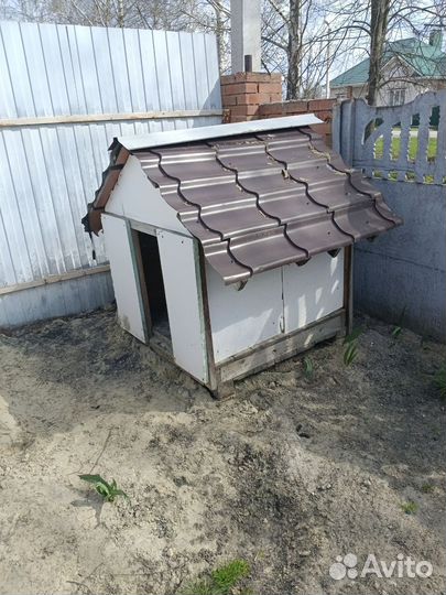 Будка для собаки утепленная