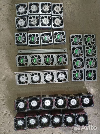 Корпусные и серверные вентиляторы