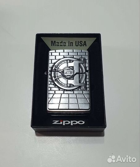 Зажигалка Zippo Gold Cash 29555 комплект