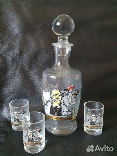 Графин и 3 стопки