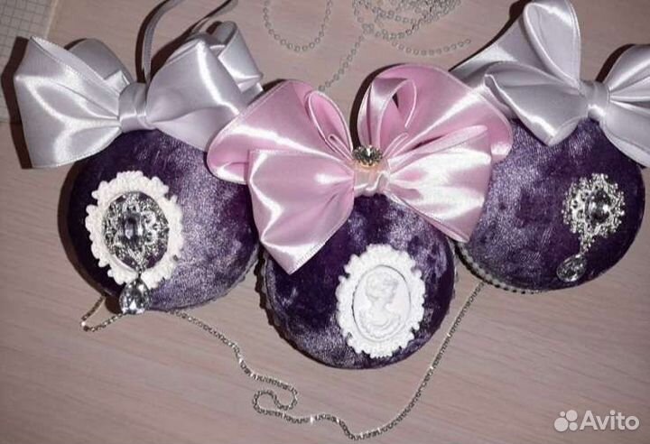 Новогодние игрушки ручной работы