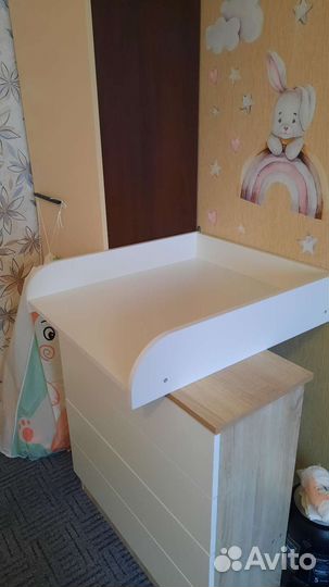 Пеленальная доска детская для новорожденного