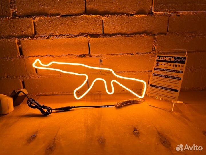 Вывески из неона