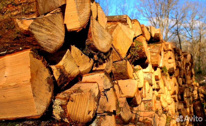 Дрова наколотые