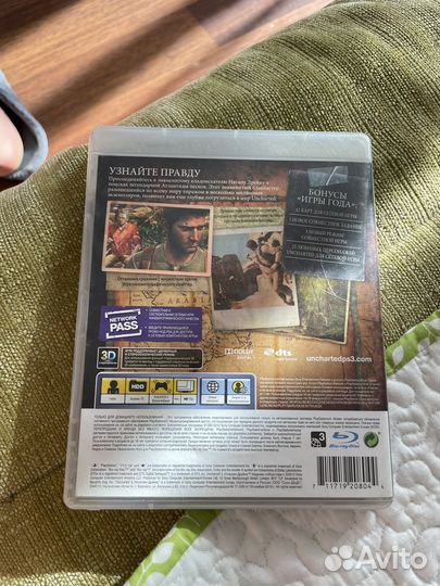 Игра для приставки Ps3 uncharted 3